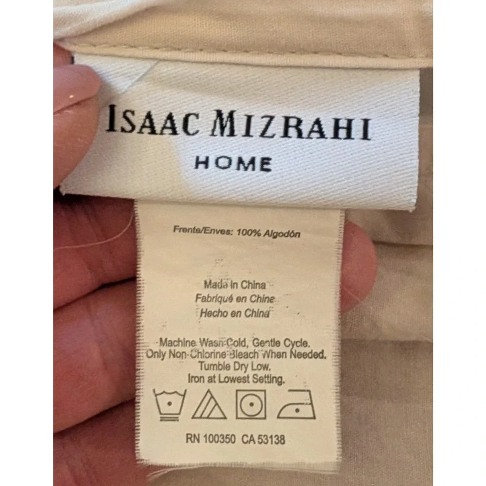 Isaac Mizrahi Home Abstract Orchids Pillow Sham Standard Queen Watercolor Floral